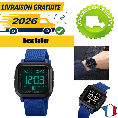 Montre numérique sport