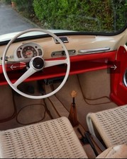 Vintage Fiat 600 Jolly Ghia/Multiple Steering Wheel, Fiat 600 D, Seat 770S, Zastava 750