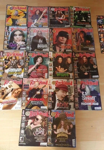 Lot magazines rock - magazines,