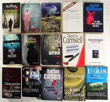 Lot 32 romans policiers grand