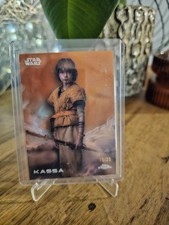 Topps Star Wars Chrome 2025 Kassa (Young Cassian Andor) Orange Refractor /25