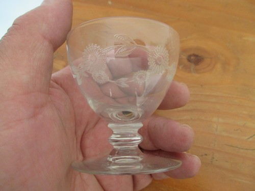 Verre porto en cristal - 1,
