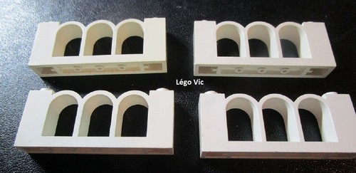Lego 30077 fence 1x6x2 - x4,