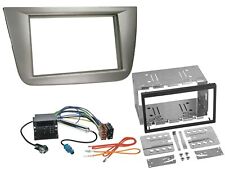 Radio Installation Kit Double DIN Car Stereo for Seat Altea XL Altea Toledo Silver
