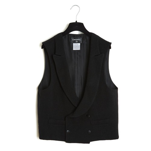 Chanel 2008 gilet veste noir - gilet,
