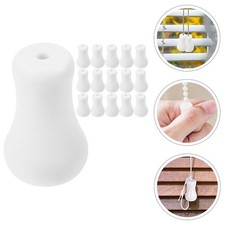  16pcs Bouc à poil aveugle Boutons de cordon de bois Boucons de fenêtre Cordons