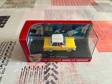 BMW 700 QRN Miniature Car on Bretzelburg Spirou 1/43