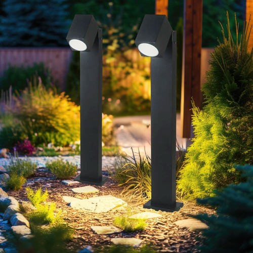2er set led aluminium sur - sur, pied