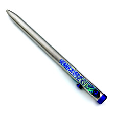 Tactile Turn - Titanium Slim Bolt Action Standard Size Pen Custom Tribal Clip