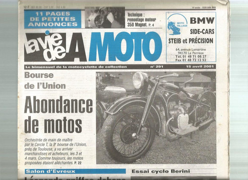 Vie moto n - de, n°291