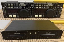 Denon DN-D9000 Dual CD Compact Disc Player Combo Used