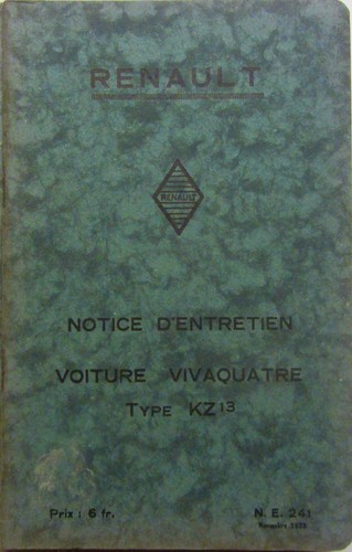 1933 renault vivaquatre - 1933,