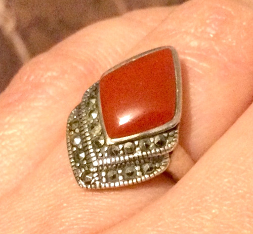 Ancienne bague argent - bague, en