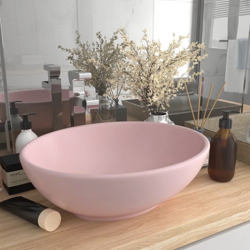 Lavabo ovale luxe gris - de,