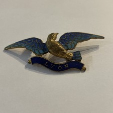 ANCIEN INSIGNE BROCHE EMAILLE
