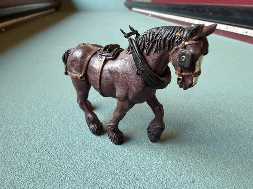 1972 britains brown clydesdale - britains,