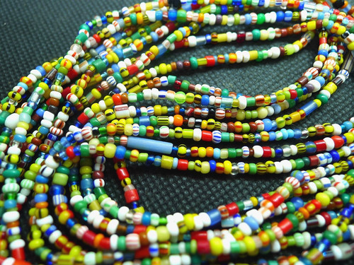 85cm rang perles - perles, verre