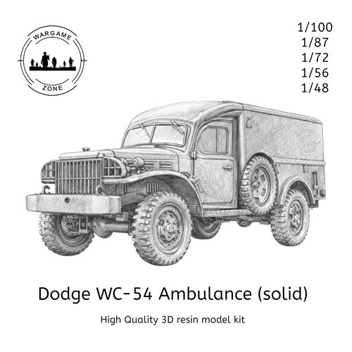 Dodge ambulance - ambulance, (solid)