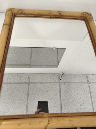 Ancien grand miroir