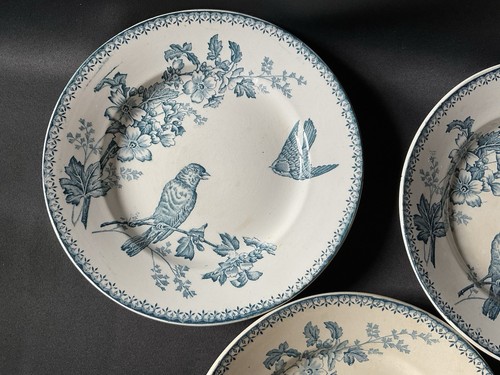 Assiettes longwy - 3,