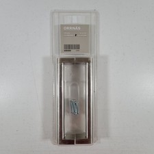 IKEA ORRNAS 2 Door Pull Handle Stainless Steel 6-11/16” CC 6 5/16" NEW Sealed