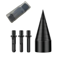 Foret fendeuse à bois en métal fendeuse à cône 85 mm avec fonctions de sécu