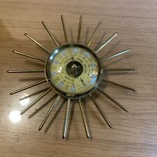 barometer thermometer Sun Mistral antique gold metal ref Gbp2s