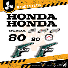 Décalcomanies adhésif Moteur hors-bord Honda 80 Ch Four Stroke - A