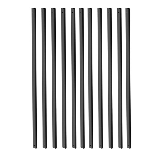 Pack black metal deck - 50, 36"