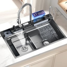 Évier de cuisine cascade en