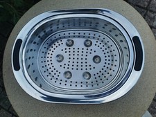 Panier ovale en métal pour