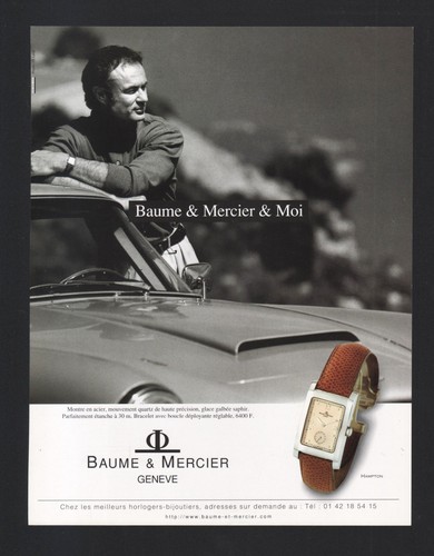 Publicité 1993 montres - publicité,