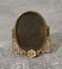 Petit Cadre Photo À Poser Decor Fleur Pout Photo Type D'identité Daxon