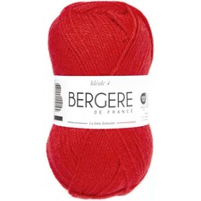 Pelote de laine - Rouge - 50%