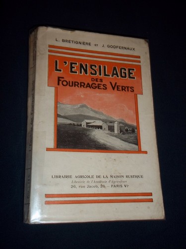 Ensilage des fourrages vert - l,