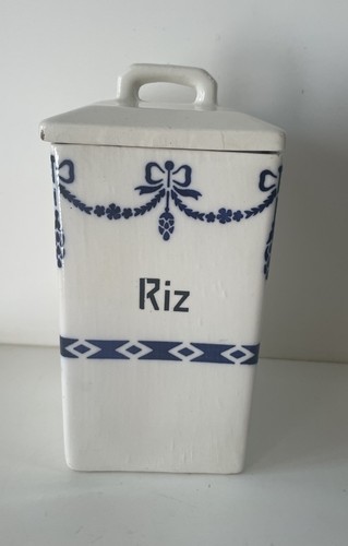 Ancien pot épices riz - À,
