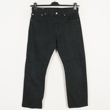 LEVI STRAUSS & CO LOT 501 PREMIUM Jeans Homme Taille W32 L27 Regular Noir Str...