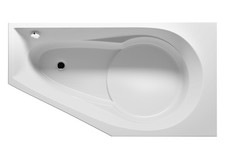 Baignoire d'angle RIHO Winnipeg, encastrable, 2 places, 145 x 145 x 47,5 cm, ...