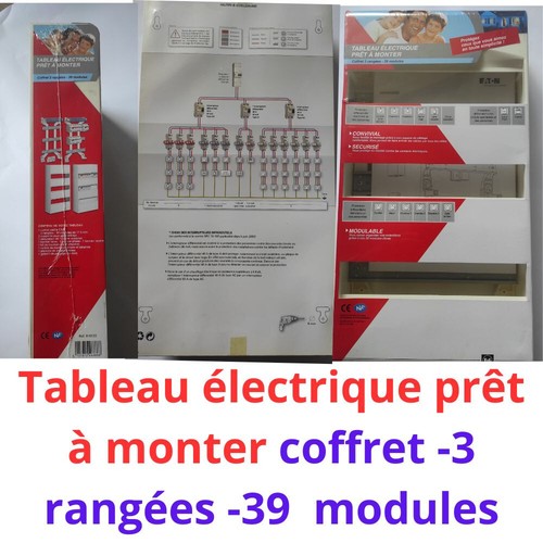 Tableau électrique rangées - -,
