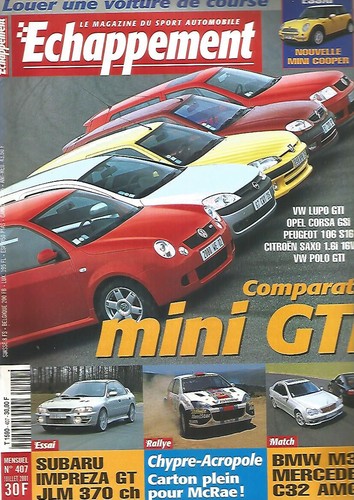 Echappement 407 lupo gti - echappement,