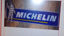 rare grand Autocollant Stickers MICHELIN BIBENDUM année 2000 neuf