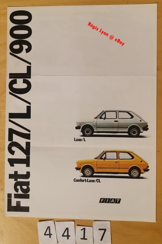 Fiat 127 luxe cl - 127/, cl/