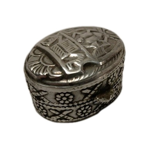 Egyptian beetle shaped box - beetle, /