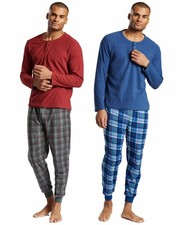Hommes Pyjama Polaire Manches