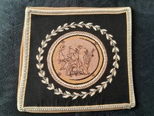 Taie Housse d'oreiller coussin 31cmx33cm Broderie Déco Antique Lit Canapé 