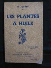 livre les plantes à huile, Jouven, Collection Rustica