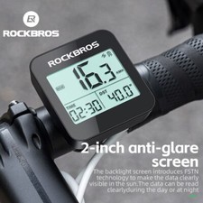 Compteur de vélo Odomètre Ordinateur de vélo sans Fil, GPS Cyclisme IPX6 Étanche