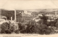 Pontgibaud - General view - foundry, rolling mill