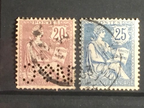 Scotts 135 136 1902 france - scotts,