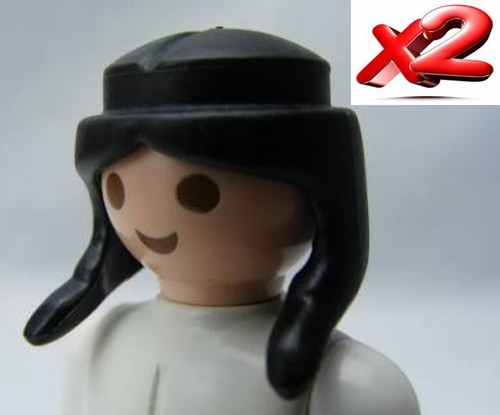 Playmobil perruques noires - playmobil,